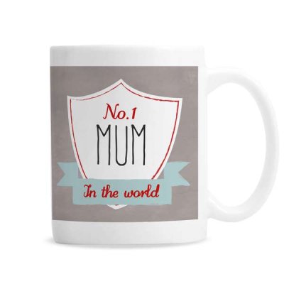 (image for) Personalised No.1 Shield Mug