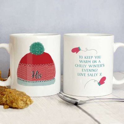 (image for) Personalised Woolly Hats Mug Set