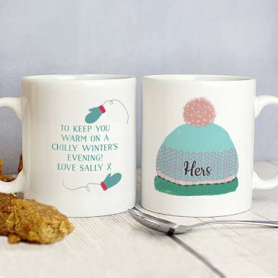 (image for) Personalised Woolly Hats Mug Set