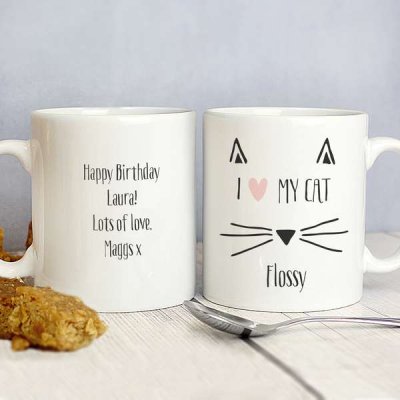 (image for) Personalised Cat Features Mug