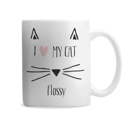 (image for) Personalised Cat Features Mug