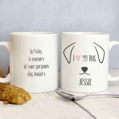 (image for) Personalised Dog Features Mug