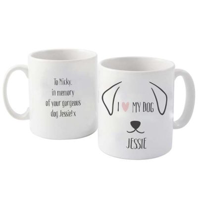 (image for) Personalised Dog Features Mug