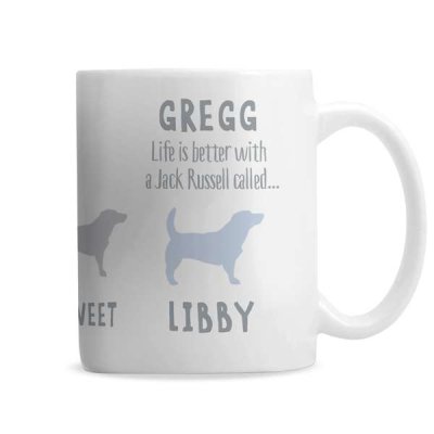 (image for) Personalised Jack Russell Dog Breed Mug