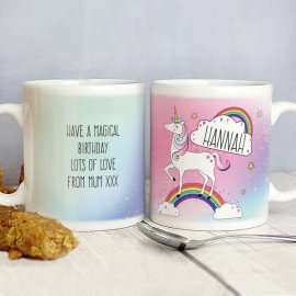 (image for) Personalised Unicorn Mug