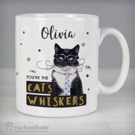 (image for) Personalised Rachael Hale 'You're the Cat's Whiskers' Mug