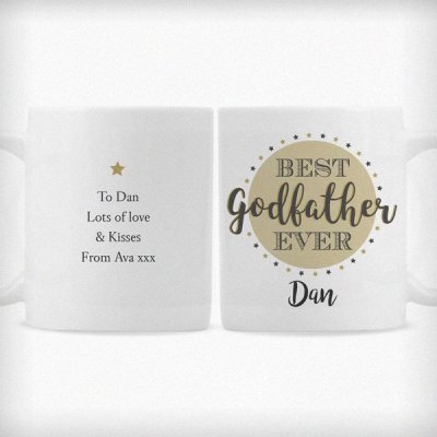 (image for) Personalised Best Godfather Mug