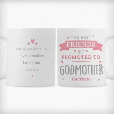 (image for) Personalised Pink Promoted To Mug