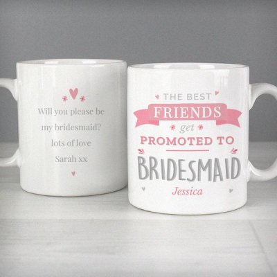 (image for) Personalised Pink Promoted To Mug