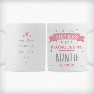 (image for) Personalised Pink Promoted To Mug