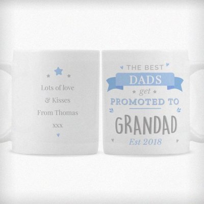 (image for) Personalised Blue Promoted to Mug