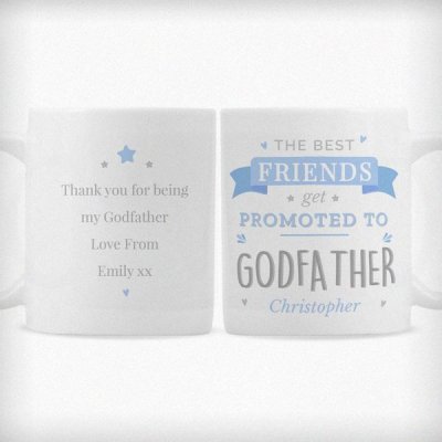 (image for) Personalised Blue Promoted to Mug