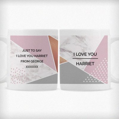 (image for) Personalised Geometric Mug