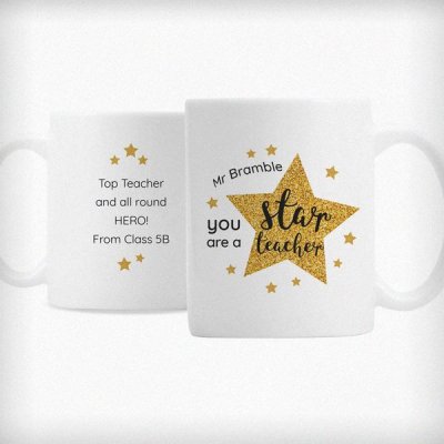 (image for) Personalised Star Teacher's Mug