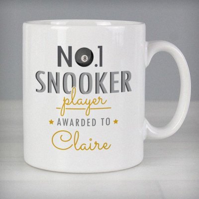 (image for) Personalised No.1 Snooker Player Mug