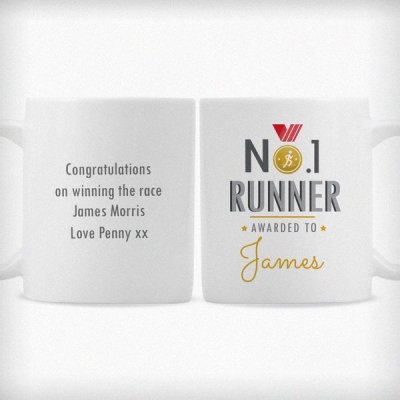 (image for) Personalised No.1 Runner Mug