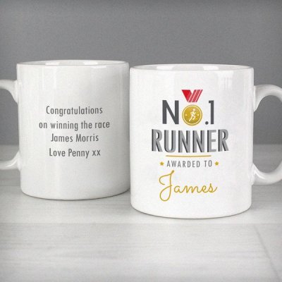 (image for) Personalised No.1 Runner Mug