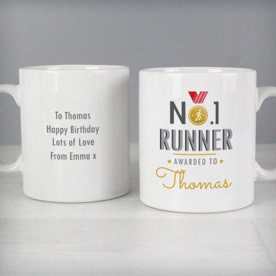 (image for) Personalised No.1 Runner Mug