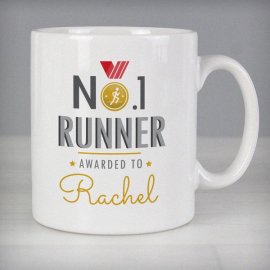 (image for) Personalised No.1 Runner Mug