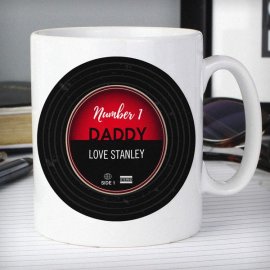 (image for) Personalised Vintage Record Mug