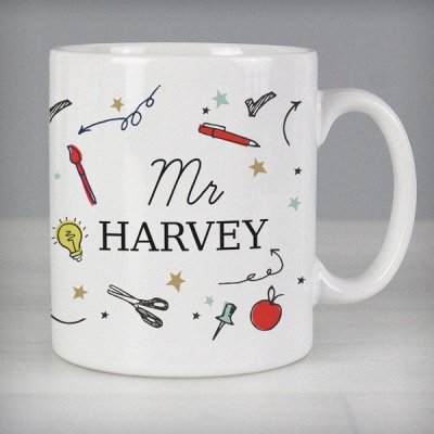 (image for) Personalised School Teachers Mug