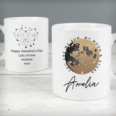 (image for) Personalised You Are My Sun My Moon Mug