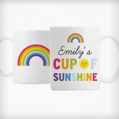 (image for) Personalised Rainbow Cup of Sunshine Mug