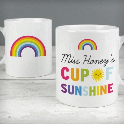 (image for) Personalised Rainbow Cup of Sunshine Mug