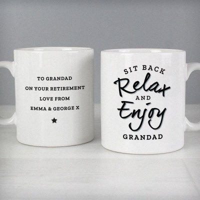 (image for) Personalised Sit Back & Relax Mug