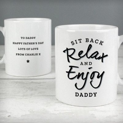 (image for) Personalised Sit Back & Relax Mug