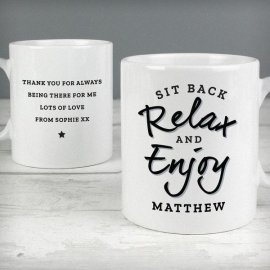 (image for) Personalised Sit Back & Relax Mug