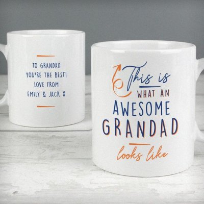 (image for) Personalised This Is What Awesome Looks Like Mug