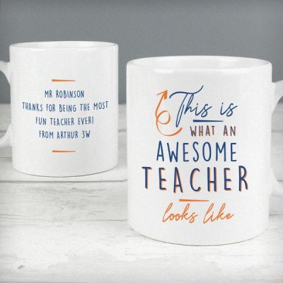 (image for) Personalised This Is What Awesome Looks Like Mug