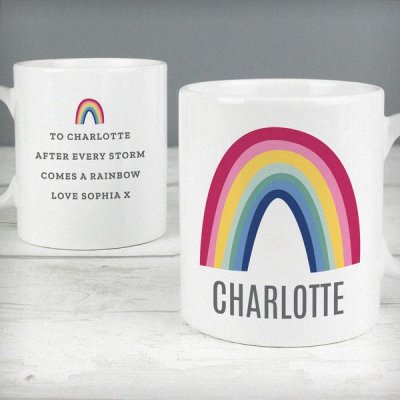 (image for) Personalised Rainbow Mug