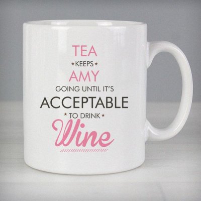 (image for) Personalised Acceptable to Drink Windsor Mug