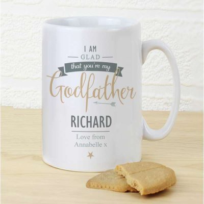 (image for) Personalised I Am Glad... Godfather Slim Mug