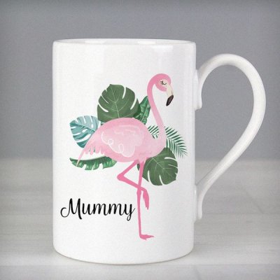 (image for) Personalised Flamingo Slim Mug