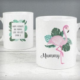 (image for) Personalised Flamingo Slim Mug