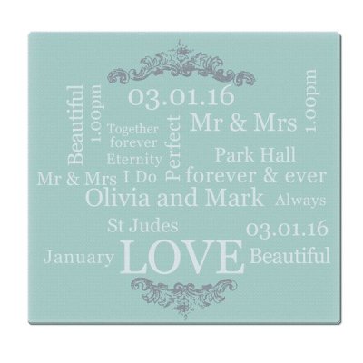 (image for) Personalised Typography Glass Chopping Board