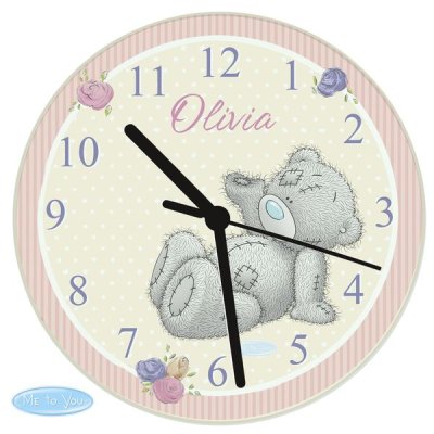 (image for) Personalised Me To You Glass Clock