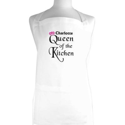 (image for) Personalised Queen of the Kitchen Apron