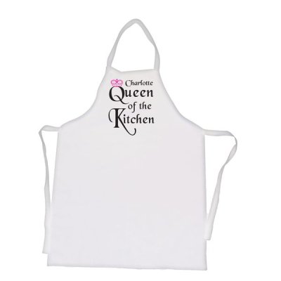 (image for) Personalised Queen of the Kitchen Apron