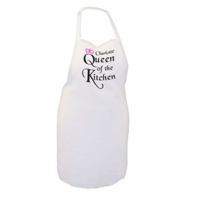 (image for) Personalised Queen of the Kitchen Apron