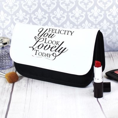 (image for) Personalised Look Lovely Make Up Bag