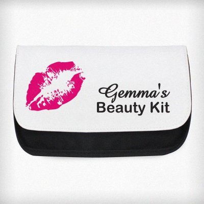 (image for) Personalised Lips Make Up Bag