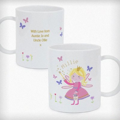 (image for) Personalised Garden Fairy Plastic Mug