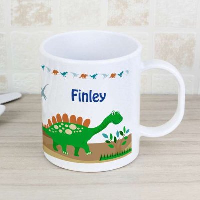 (image for) Personalised Dinosaur Plastic Mug