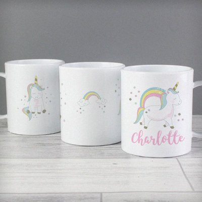 (image for) Personalised Baby Unicorn Plastic Mug