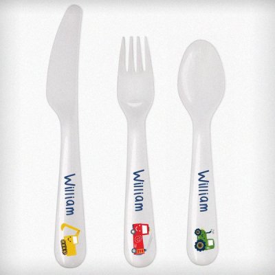 (image for) Personalised Vehicles Plastic Cutlery