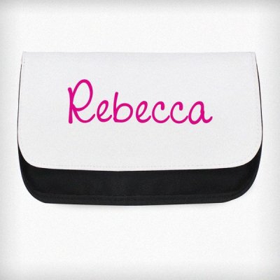 (image for) Personalised Pink Name Island Make Up Bag